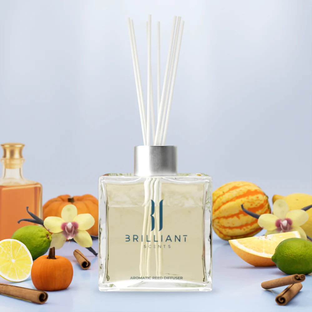 Bourbon Pumpkin Spice Reed Diffuser - Image 2