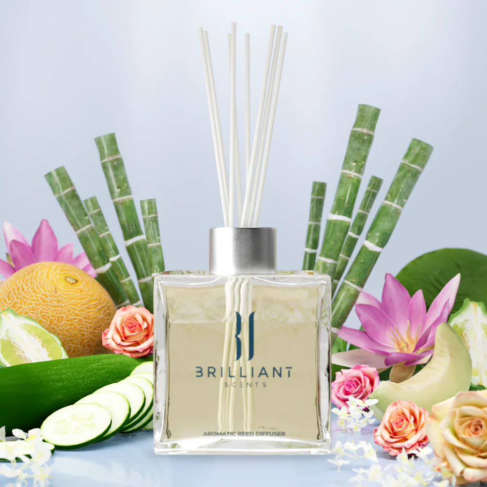 Green Bamboo Reed Diffuser - Image 2